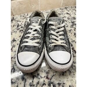 Size 7- Converse Chuck Taylor All Star Madison Low Heather Ed Grey W